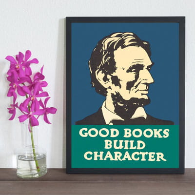 Abraham Lincoln Book Poster