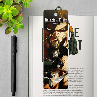 Attack on Titan Bookmark