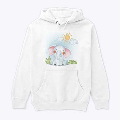 Baby Elphant Hoodie