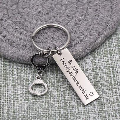 Be Safe Keychain