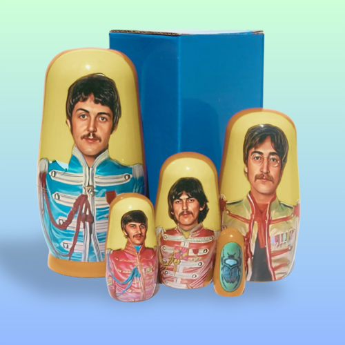 The Beatles Nesting Dolls