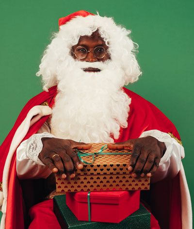 Santa With Gifts