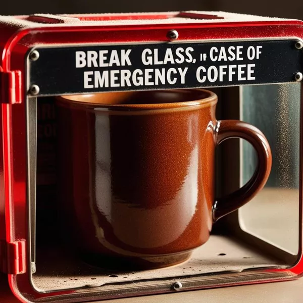 A Coffee Mug Inside a Case