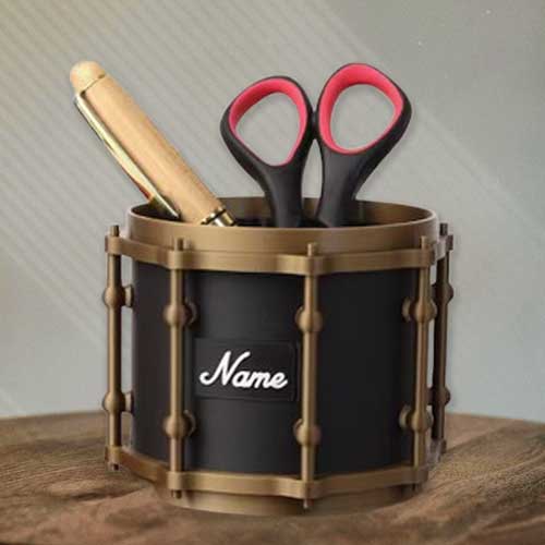 Drummer Pen Holder