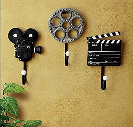 Film Equipment Wall Hooks