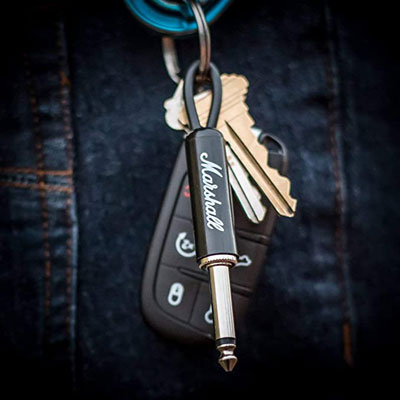 Guitar Plug Style Keychain