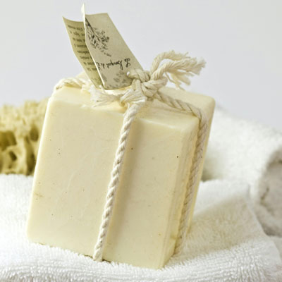 A handmade soap