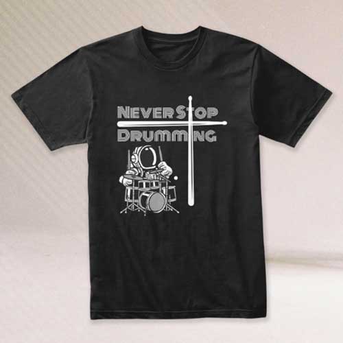 Never Stop Drumming Tank