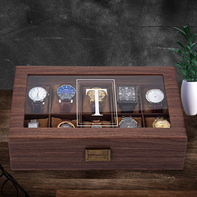 Personalized Watch Box