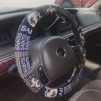 Saint Steering Wheel Cover